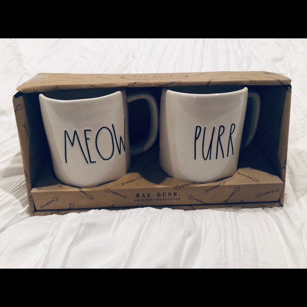 Cat Lover Coffee Mug Set